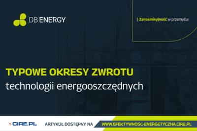 typowe okresy zwrotu technologii energooszczędnych